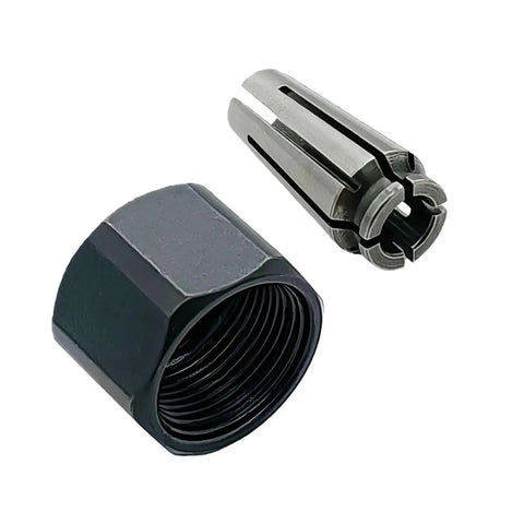 Replacement Collet Nut For Quarter Inch Collets And Router Systems Fits 2485-20 2486-20 48-66-2485 48-66-2486 Includes Self Releasing Collet