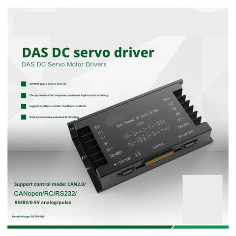 High Precision SPWM Servo Motor Controller With Sinusoidal Wave Driver displayed on white background.