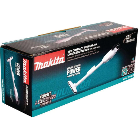 Box for Go-To Compact 18V LXT Cordless Vacuum Tool Only White With A Redesigned Floor Nozzle For Easy Maneuvering