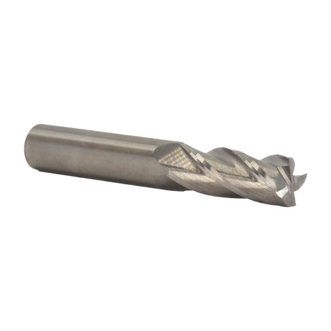 9/64 Inch Carbide 4 Flute Single End End Mill MMO Series Pro Grade Milling Tool With Round Shank And Polished Finish For Stable Toolholding And Clean Precise Cuts