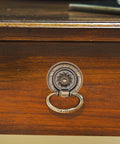 Antique Bronze Round Ring Drawer Pull on wooden drawer, part of Set Of 8 Including Screws For Dresser Wardrobe Closet Bedroom Furniture Decoration Single Hole Mount