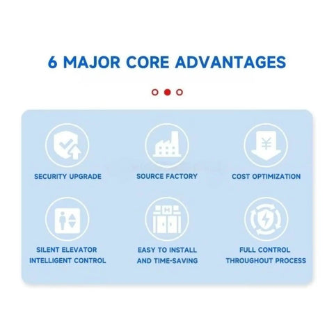 6 major core advantages of Hassle Free Residential Home Elevator No Pit Or Machine Room For Existing Homes Super Compact Indoor Space Saver.