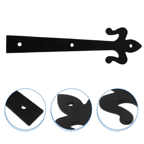 8 Inch Weld On Garage Door Hinges Detachable Slip Joint Metal Hinges For Wood Barn Doors Gates And Cabinets Home And Workshop Hardware Heavy Duty Durable Hinges For Everyday Door Projects Workhorse Grade