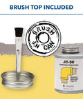 JC 30 Thread Sealant For Extreme Temps And High Pressure Pipes And Valves For Metal And PVC Sealing Gas Lines Water And Fuel Cryogenics With Brush Included Pint and brush