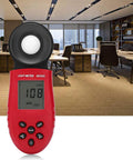 Handheld Illuminance Meter With Digital Lux Readout For Accurate Lighting Measurements, Portable Illuminometer