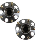 Rear Wheel Bearing And Hub Assembly Set 2 Piece Direct Fit DIY Friendly For 2008 To 2012 Honda Accord And 2009 To 2014 Acura TSX