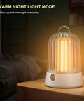 Rechargeable Portable Bug Zapper With USB Charging Indoor Outdoor Mosquito Fly Insect Trap Powerful Fruit Fly Killer With Safety Shield For Patio And Home Your Go To Pest Control Tool on table