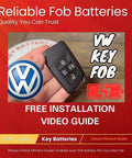 Key Fob Battery Replacement Kit Two Pack CR2032 For Atlas Jetta Tiguan Golf Arteon Passat And More With Fitment Guide Easy Plug And Play