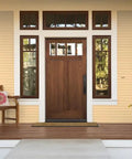 Premium Dark Oak Liquid Wood Gel Stain Gives You A Straight Up Real Deal Wooden Finish For Indoor Outdoor Furniture Cabinet And Deck Renovations Smooth Durable Coating 16 Oz Pint on front door and porch with flowers.