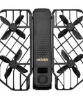Promax 8K Self Flying Drone With Pocket AI Tracking Action Camera Pro Grade 4K 120fps Top View of Blades and Design