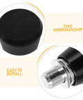 Black Metal Spring Pins Set of 4 Locking Plungers For Heavy Industrial Gear Universal Fit Durable Wear Resistant Hardware Parts Machine Setup, detailed view of pin mechanism.