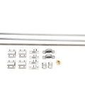 Stainless Steel Linear Motion Kit For 3D Printers And Engraving Machines With 8mm Shaft And SC8UU Slide Blocks, smooth rail kit