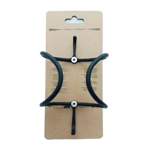 Ultralight Matte Carbon Fiber Water Bottle Cage For MTB And Road Bikes on packaging display