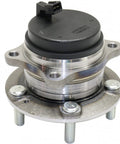 Rear Wheel Hub Assembly For Santa Fe Sport 2013-2018 And Veracruz 2007-2012 And Sorento 2011-2015 Rear Left Or Right 4 Wheel ABS FWD Single Piece OEM Quality Replacement showing side view with 5 lugs.