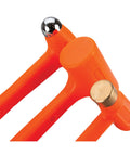 Three Piece Dead Blow Hammer Set With Brass Cap Hammer 12 Oz Ball Peen 16 Oz And 24 Oz Dead Blow Urethane Coated Orange Hammers