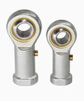 Heavy Duty Rod End Bearing 16mm Bore with M16x2.0 Thread Right Hand Precision Ball Joint for Machinery and Automation, low angle view