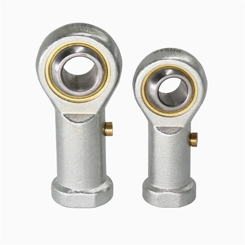 Heavy Duty Rod End Bearing 16mm Bore with M16x2.0 Thread Right Hand Precision Ball Joint for Machinery and Automation, low angle view
