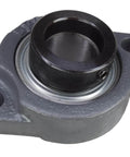 Light Duty 1 Inch Two Bolt Flange Bearing With Lock Collar ALF205-16G FHLF205-16G Cast Iron Housing Grease Zerk