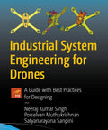 Digital ebook cover: Industrial System Engineering for Drones with yellow title text and Apress logo