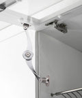 Adjustable Lid Support Hinge For Cabinet Doors With Thickened Rod And Multilayer Plating Easy Install Silver Hydraulic Lift Damper