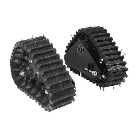 Heavy Duty Go Kart Rear Axle Kit With Snow And Sand Tracks for DIY GY6 110cc 125cc 150cc ATVs UTVs and 4 Wheelers