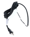 Genuine Oem Replacement Power Cord 18 Gauge 2 Wire Cable Heavy Duty Flex Wiring showcasing a black power cord with plug and exposed wire.