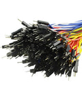 Bundle of 150Pcs 5 Colors 2.54mm Male to Male Jumper Wires Set for Breadboard Prototyping PVC Insulated Tin Copper 200mm Length
