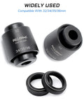 4 In 1 Fork Dust Seal Installation Tool for Bike Suspension Forks DIY Ready Driver and Wiper Guide, 32/34/35/36mm, Fits Fox, RockShox