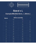 Spring Pins Assortment Kit M1.5 To M6 In 65Mn And 304 Stainless Steel Heavy Duty Dowel Pins Roll Pins size chart with dimensions