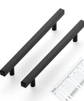 Matte Black Cabinet Pulls 30 Pack 6 1 Quarter Inch Cabinet Handles With Mounting Template 8 4 Fifth Inch Overall Length Stainless Steel Kitchen Pulls