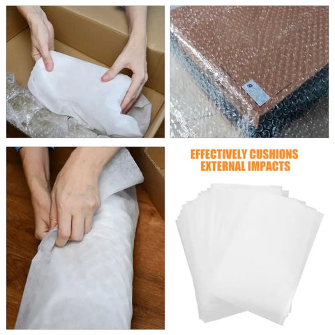 Pro Grade EPE Foam Pouches With High Shock Absorption And Lightweight Cushioning 200 Count White For Packing And Shipping Protecting Electronics And Moving Supplies in use for packing