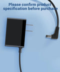 Plug And Play 12V 1A Power Cord Replacement For DonJoy Iceman Classic3 Cold Therapy Unit with AC plug and connector view