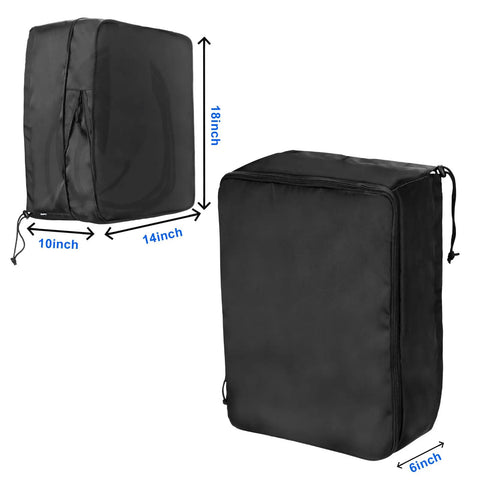 Hella Tough Weatherproof Electric Vehicle Charger Cover For Tesla Wall Connector Level 2 Charging Station dimensions 18x14x10 inches.