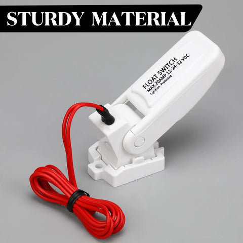 Automatic Bilge Pump Float Switch 2 Pack For Boats And Marine Applications 12V 24V 32V with sturdy material