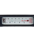 Industrial Fluid Level Gauge With Built In Thermometer And Sight Glass Six Point One Inch Tank Monitor For Hydraulic Oil