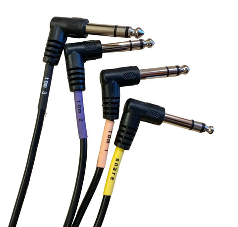 Replacement Cable Snake Harness For Alesis Nitro Max And Nitro V1 Drum Modules with color coded labeled connectors