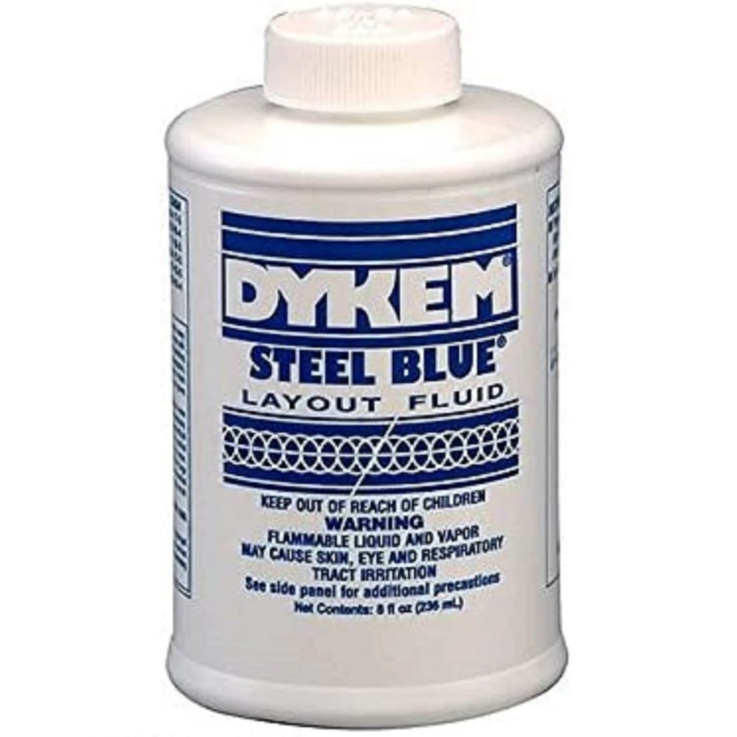 Dykem Blue Layout Fluid For Metal Marking 8oz