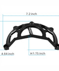 Premium Heavy Duty Vented Black Dry Clutch Cover Straight Fire Cooling System Beast Mode Impact Protection Direct Drop Replacement For Monster 1000 Build Upgrades with dimensions 7.2x4.84x1.75 inches.