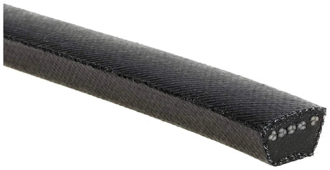 Heavy Duty Drive Belt 2240 Oil And Heat Resistant Universal Fit for many vehicles close-up view of belt texture and structure