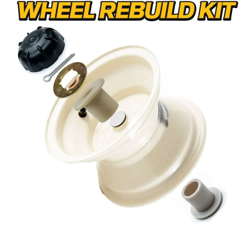 Front Wheel Flange Bushing Bearing Rebuild Kit For XT1 Series Lawn Tractors 2015 2019 Includes All Hardware For Two Front Wheels
