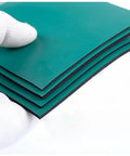 Close-up of ESD Safe Rubber Mat For Electronics Workstations, Oil And Heat Resistant, 2mm Thick, showing material layers