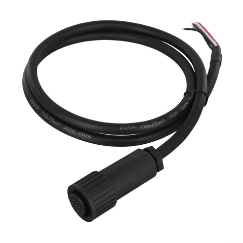 Professional 7 Pin Proportional Valve Connector With Two Foot Cable IP67 Weatherproof Female Hydraulic Plug Din En175201 for robust connections.