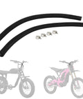 4 to 5 Inch E Bike Cable Management Sleeve Universal Fit For Off Road Electric Motos And Dirt Bikes Split Sleeve Design