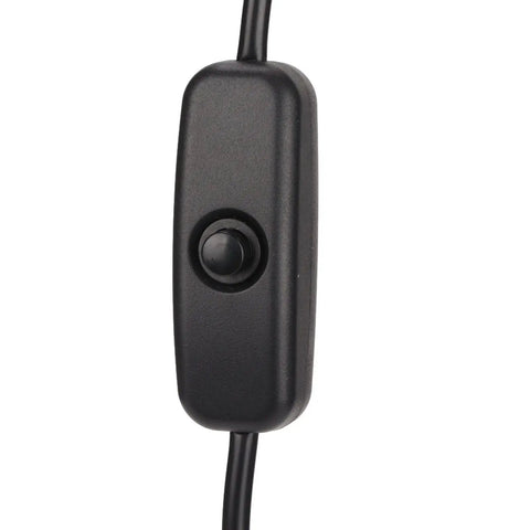 Workhorse Usb Type C Power Extension Cable Male To Female Plug With Integrated On Off Switch For Phones Chargers And Tech Gear 30 Cm PVC shielded switch.