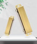 70 Lb Magnetic Door Catch Built Tough Heavy Duty Latch For Cabinets Closets And Furniture Doors Stainless Steel Gold Finish