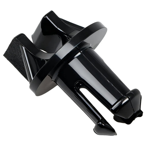 Throttle Lever Linkage Swivel Bushings 2 Pack, Heavy-Duty Abrasion-Resistant Nylon, black component view.