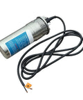 24V DC Submersible Deep Well Water Pump With 4 Inch Stainless Steel Shell, Solar Battery Powered, Off Grid Well Pump