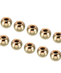 M4 Thread Cap Nuts Knob Pack Of 50 For Furniture And Lighting Sweet Ball Style Screw Caps Nut Covers in French Gold, Carbon Steel
