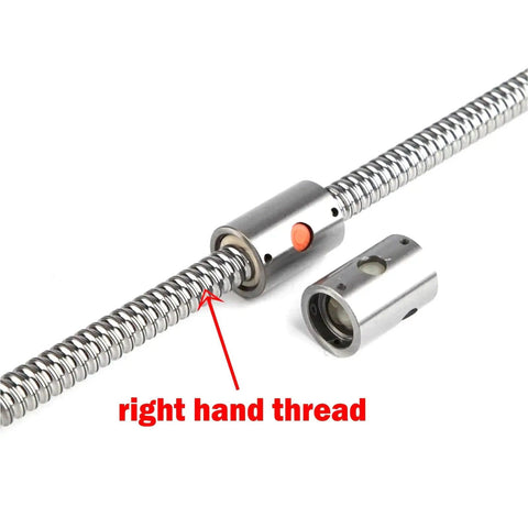 1605 Ball Screw For GX80 Slide Table Right Hand Thread 16mm Diameter 5mm Pitch With Straight Ball Nut and Motion Rail