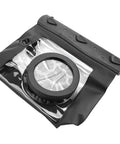 Black Underwater DSLR Housing Case For Diving 20 Meter Depth Fully Sealed Anti Shock Dry Bag Pouch For Cameras with polycarbonate lens.